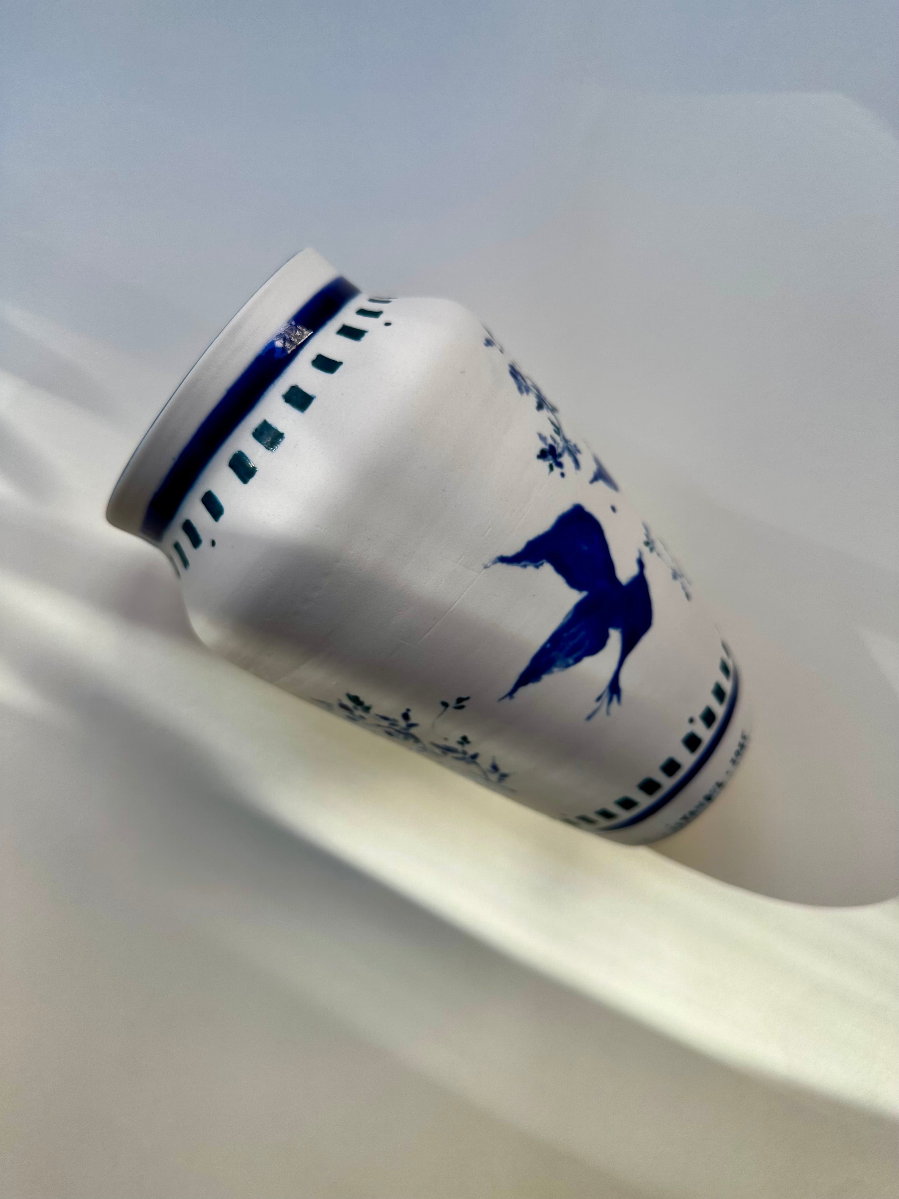 BIRDS and ROSES, INDIGO Blue